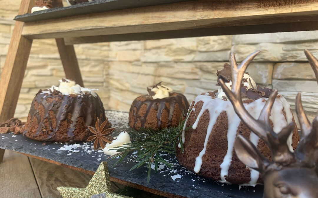 Mini-Weihnachts-Gugelhüpfchen